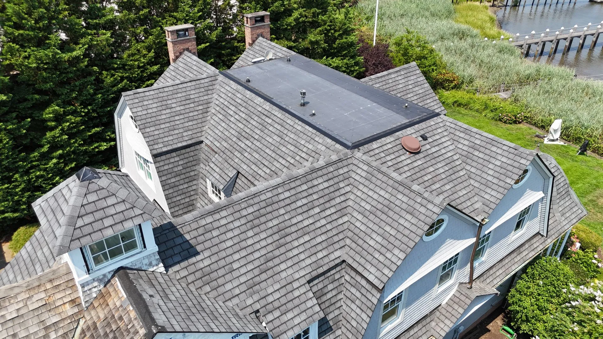 GAF Slatline Shingle Roof
