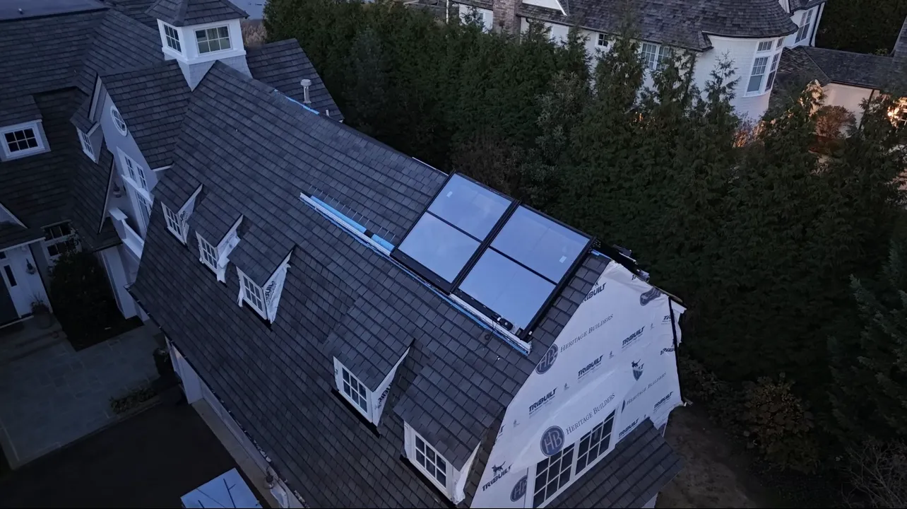 GAF Slatline Shingle Roof