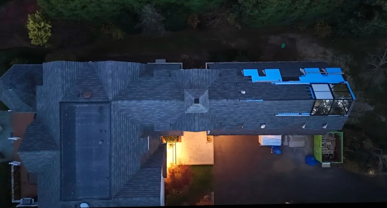 GAF Slatline Shingle Roof
