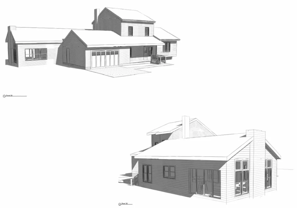 One-story Rear Addition