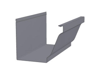 Box profile gutter diagram